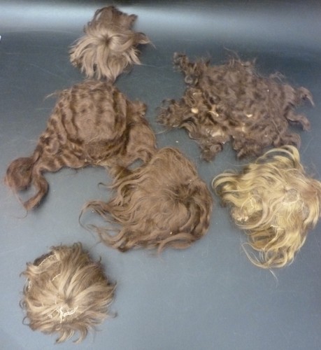 Konvolut mohair perücken - mohair, fÜr