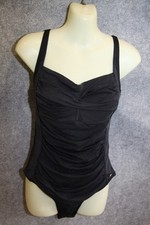 BADEANZUG SCHWIMMANZUG  GRÖSSE 40  SCHWARZ  SCHAUMSTOFFKÖRBCHEN TCM