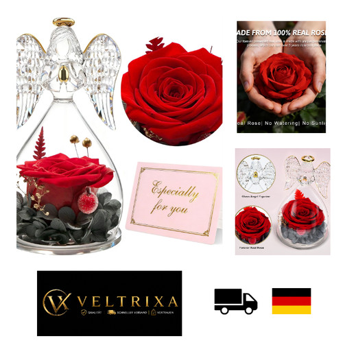 Ewige rose glas engel - ewige,