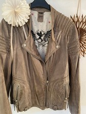 Neue, weiche Lederjacke im Bikerstil von „Gipsy“ Gr. XXL