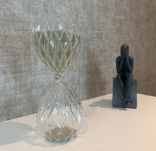 Tee Uhr Sanduhr Kurzzeitmesser Skulptur Dekoration