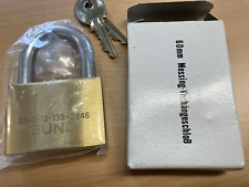 Bw Vorhängeschloss Schrauben Köhler Lübeck 85/60mm Bundeswehr BUND NEU OVP