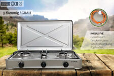 Gaskocher 3 Flamming Campingkocher Kochfeld Gasherd Druckminder