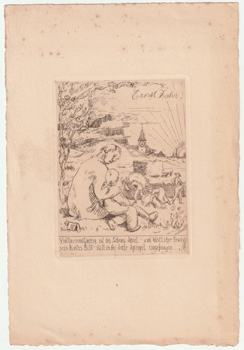 Eduard winkler exlibris für - winkler:,