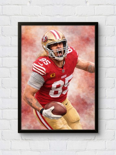 George kittle football poster - kittle,