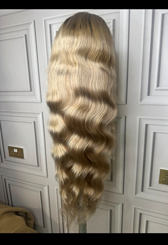 Honigbraun blond ombré 100 - honigbraun/blond, 100%