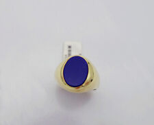 Herrenring Siegelring 14 Kt/585 Gelbgold mit 1 Lapislazuli!