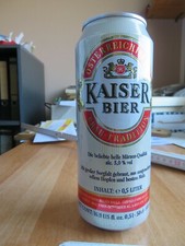 Leere Blechdose Aludose Dose Bierdose 0,5 Liter Kaiser Bier von 1999 Österreich