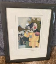 Gerahmtes Bild Rosina Wachtmeister 304 Fanfare Art. Nr. 291 - 1500 9/87 Signatur