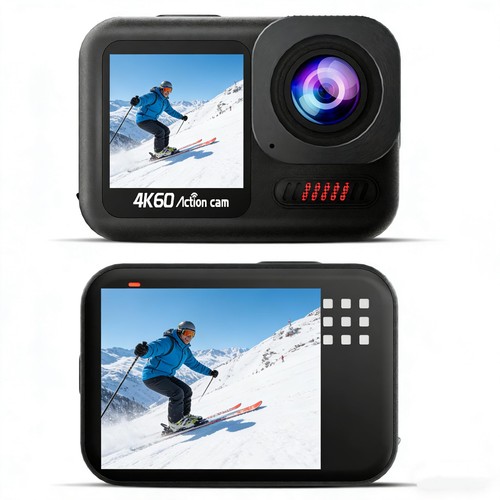 4k60fps action cam - action, 64mp,