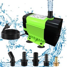 Vielseitige 50W Tauchpumpe mit 5 Düsen – Ideal für Teiche und Springbrunnen