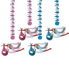 Deko Spiralen Storch