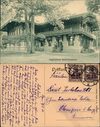 Ansichtskarte joachimsthal - ansichtskarte,