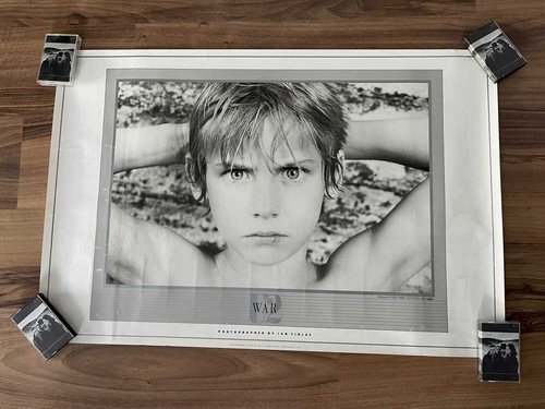 Rare poster war athena 89 - u2,