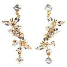 925 Sterlingsilber Weiß Topas