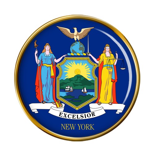 New york usa anstecker - new,