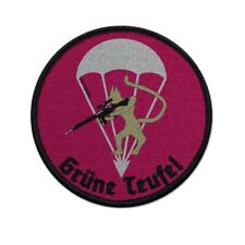 Patch Grüne Teufel Bordeaux Fallschirmjäger Bundeswehr Aufkleber G3 ZF #38921