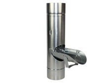 Zink-Wasserklappe mit Sieb