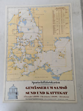 Sportschiffahrtskarten Gewässer um Samsö, Sund und Kattegat
