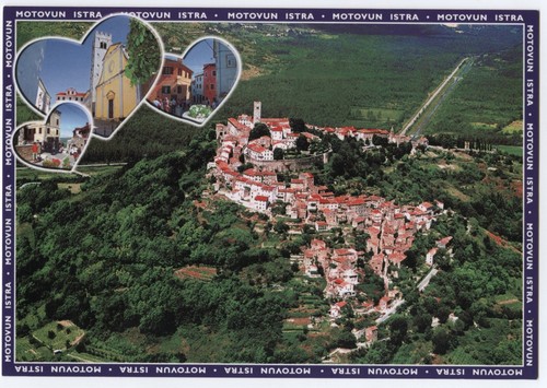 Ansichtskarte motovun - », »