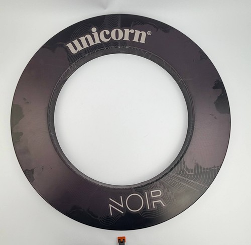 Unicorn noir dartboard - unicorn,