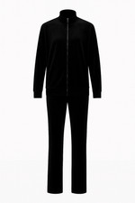 Damen Nicki Wellnessanzug Hausanzug Freizeitanzug Homewear Zweiteiler Set