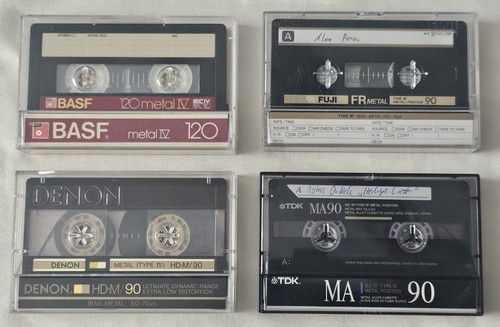 Konvolut audio kassetten - 4x,