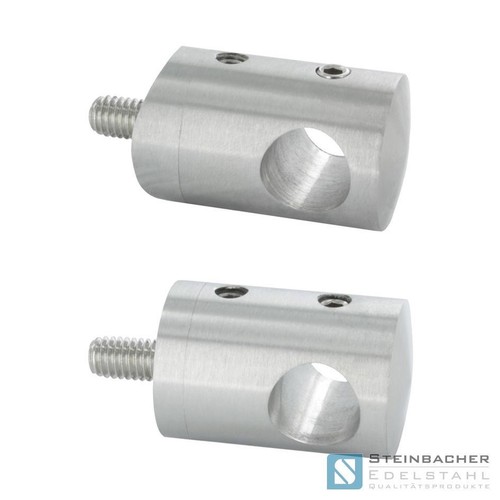 Edelstahl traversenhalter v2a - edelstahl,