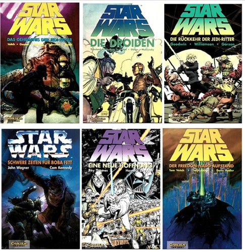Star wars carlsen comics - star,