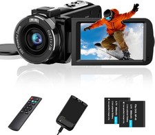 CAMKORY Videokamera 2.7K