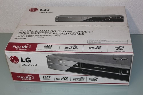 Rct 699h vhs dvd recorder - lg,