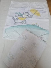 Kinder Bettwäsche Frottee 130x190 Bettbezug Set mit Kissenbezug