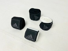 Boxbandagen Bandagen 2x Paar Boxen weiss schwarz adidas 2,5 m