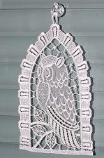 Fensterbild Weiß Plauener