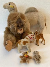 Steiff Sammlung Konvolut Vintage 50er-70er Dromedar Orang Baby Rehkitz Pferd Bär