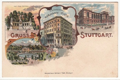 Stuttgart warenhaus tietz - , stuttgart,warenhaus