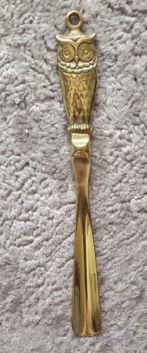 Vintage schuhlöffel eule - ,