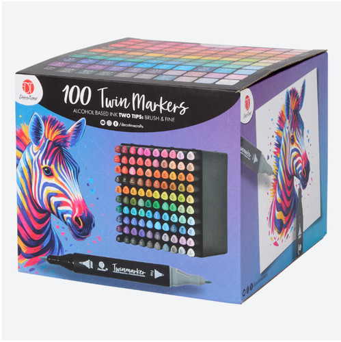100 decotime twinmarker set - decotime,