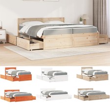 Bett mit Matratze Schubladen