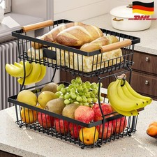 Obst Gemüsekorb 2-Stöckig