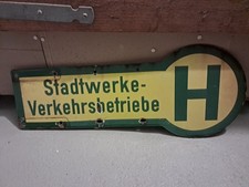 Haltestellenschild Stadtwerke