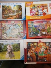 Puzzle 500 Teile, Paket