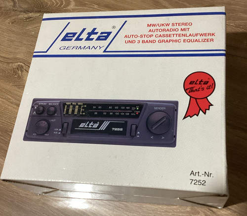 Ukw stereo autoradio mit - mw/ukw,