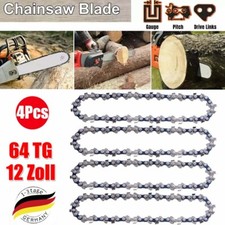 4X Sägekette 30cm 1/4" / 1,1