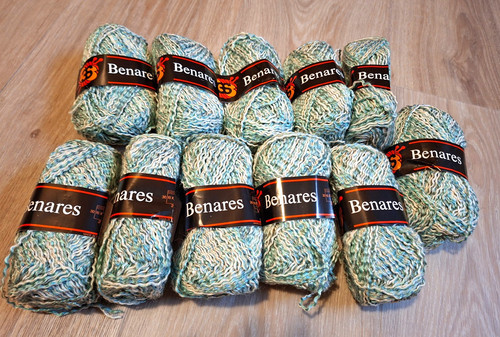Strickgarn benares 550 gr - 550,