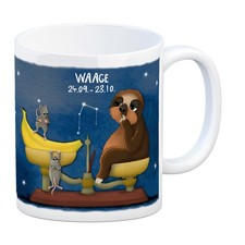 Kaffeebecher mit Faultier