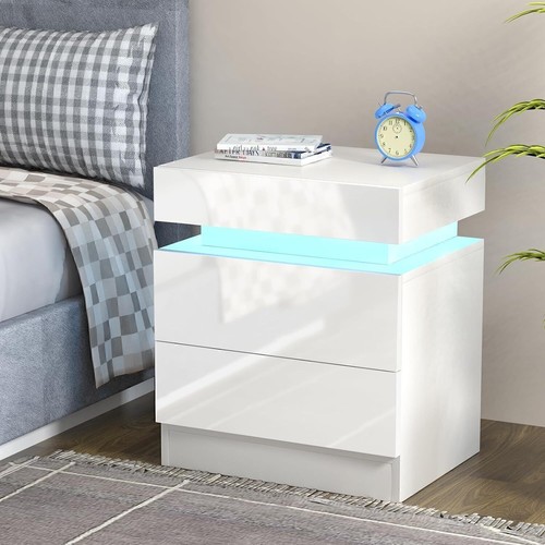 Weiß nachttisch rgb - nachttisch,