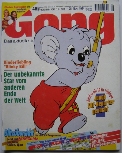 Gong 1994 zillertaler - nr, 46/1994,