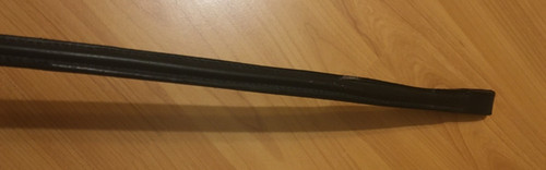 Schwarzer stirnriemen halbrund - schwarzer,