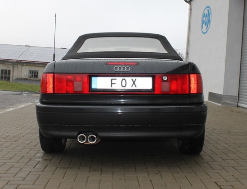 Fox sportauspuff audi b4 - 80,